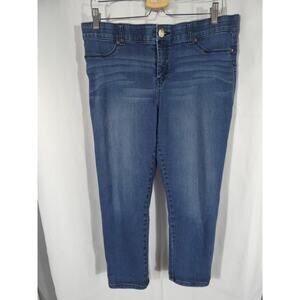 Juicy Couture Women's Size 14 Denim Jeans Skinny Fit Stretchy